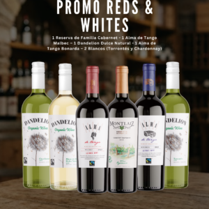PROMO EXCLUSIVA: (REDS & WHITES)